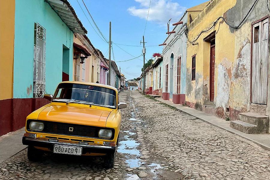 Calle Gloria in Trinidad, Cuba